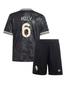 Juventus Lloyd Kelly #6 Replika Tredje Kläder Barn 2025-26 Kortärmad (+ byxor)